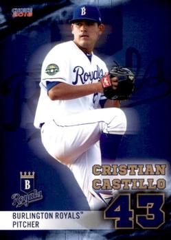 2016 Choice Burlington Royals #6 Cristian Castillo Front