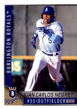 2018 Choice Burlington Royals #23 Juan Carlos Negret Front