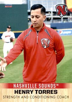 2018 Choice Nashville Sounds #5 Henry Torres Front