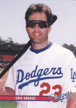 2002 Keebler Los Angeles Dodgers SGA #2 Eric Karros Front