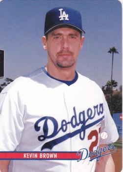 2002 Keebler Los Angeles Dodgers SGA #4 Kevin Brown Front