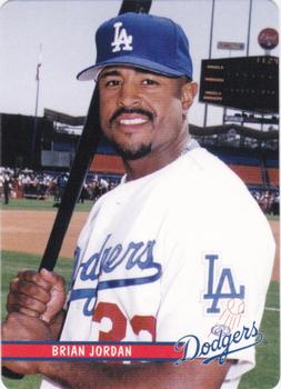 2002 Keebler Los Angeles Dodgers SGA #7 Brian Jordan Front