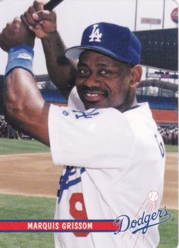 2002 Keebler Los Angeles Dodgers SGA #13 Marquis Grissom Front