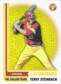 2005 Topps Pristine Legends - Gold Refractors #120 Terry Steinbach Front