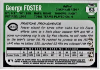 2005 Topps Pristine Legends - Refractors #53 George Foster Back