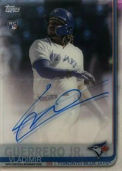 2019 Topps Clearly Authentic #CAA-VG Vladimir Guerrero Jr. Front