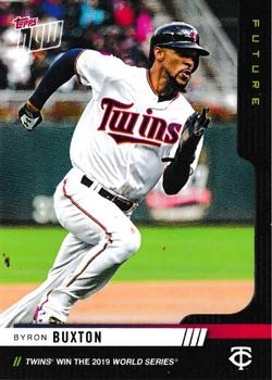 2019 Topps Now Future World Series Winners - Team Set SN199 Potential Prize #50 Byron Buxton Front