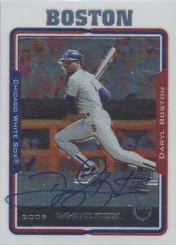 2005 Topps Retired Signature Edition - Autographs #TA-DLB Daryl Boston Front