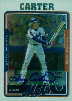 2005 Topps Retired Signature Edition - Autographs #TA-GC Gary Carter Front