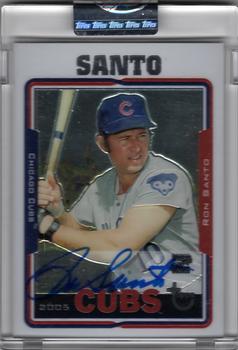 2005 Topps Retired Signature Edition - Autographs #TA-RES Ron Santo Front