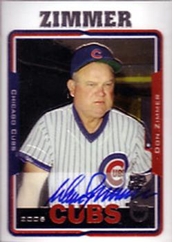 2005 Topps Retired Signature Edition - Autographs #TA-DZ Don Zimmer Front