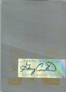 2005 Topps Retired Signature Edition - Autographs Printing Plates Black #TA-GC Gary Carter Front
