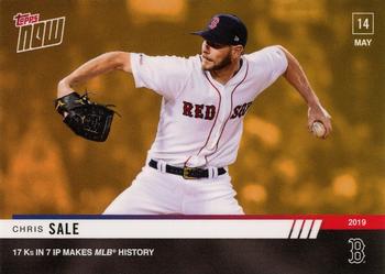 2019 Topps Now Road to Opening Day Bonus #ODB-7 Chris Sale Front