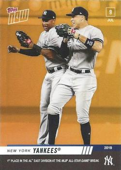 2019 Topps Now Road to Opening Day Bonus #ODB-20 New York Yankees Front