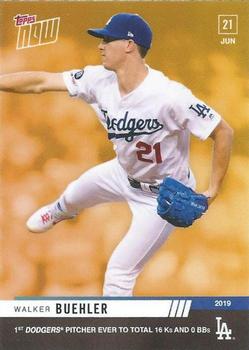 2019 Topps Now Road to Opening Day Bonus #ODB-18 Walker Buehler Front