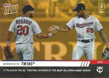2019 Topps Now Road to Opening Day Bonus #ODB-21 Minnesota Twins Front
