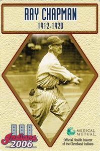 2006 Medical Mutual Cleveland Indians Hall of Fame #NNO Ray Chapman Front