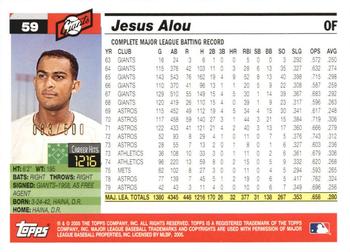 2005 Topps Retired Signature Edition - Gold #59 Jesus Alou Back
