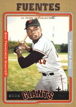 2005 Topps Retired Signature Edition - Gold #83 Tito Fuentes Front