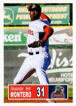 2018 Grandstand Lowell Spinners #NNO Alexander Montero Front