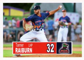 2018 Grandstand Lowell Spinners #NNO Tanner Raiburn Front