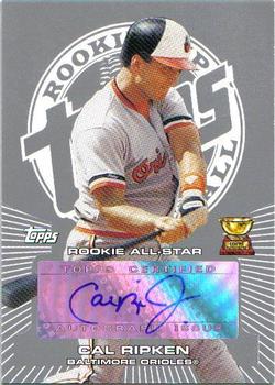 2005 Topps Rookie Cup - Autographs Silver #RC-CR Cal Ripken Jr. Front