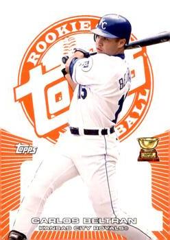 2005 Topps Rookie Cup - Orange #116 Carlos Beltran Front