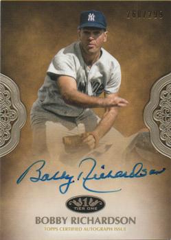 2019 Topps Tier One - Prime Performers Autographs #PPA-BRI Bobby Richardson Front