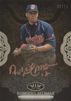 2019 Topps Tier One - Prime Performers Autographs Bronze Ink #PPA-RA Roberto Alomar Front