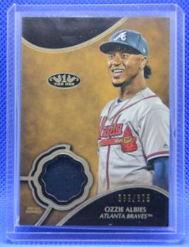 2019 Topps Tier One - Tier One Relics #T1R-OA Ozzie Albies Front