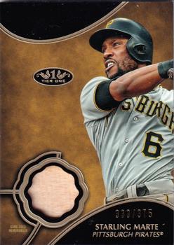 2019 Topps Tier One - Tier One Relics #T1R-SM Starling Marte Front