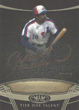 2019 Topps Tier One - Tier One Talent Autographs Bronze Ink #TTA-ADA Andre Dawson Front