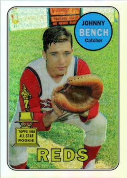 2005 Topps Rookie Cup - Reprints Chrome Refractor #18 Johnny Bench Front