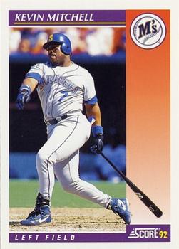 1992 Score Rookie & Traded #18T Kevin Mitchell Front