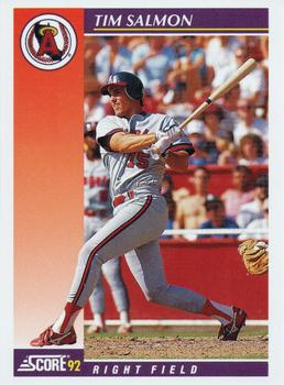1992 Score Rookie & Traded #93T Tim Salmon Front