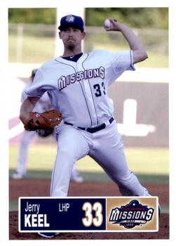2018 Grandstand San Antonio Missions #12 Jerry Keel Front