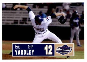 2018 Grandstand San Antonio Missions #27 Eric Yardley Front