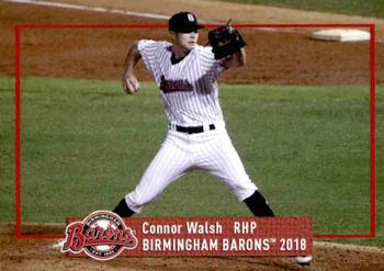 2018 Grandstand Birmingham Barons #NNO Connor Walsh Front