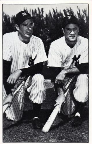 1980 Union Novelty New York Yankees #NNO Joe DiMaggio / Hank Bauer Front