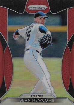 2019 Panini Prizm - Red #5 Sean Newcomb Front
