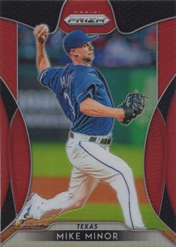 2019 Panini Prizm - Red #69 Mike Minor Front