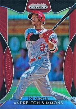 2019 Panini Prizm - Red #83 Andrelton Simmons Front