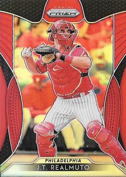 2019 Panini Prizm - Red #89 J.T. Realmuto Front