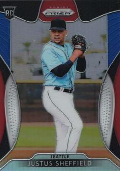 2019 Panini Prizm - Red, White, & Blue #7 Justus Sheffield Front