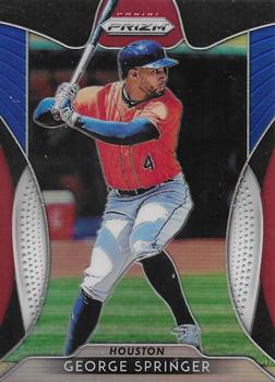 2019 Panini Prizm - Red, White, & Blue #15 George Springer Front
