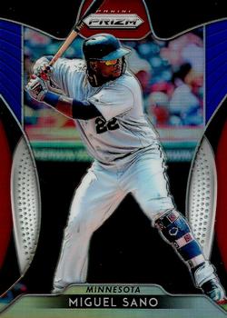 2019 Panini Prizm - Red, White, & Blue #30 Miguel Sano Front