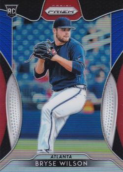 2019 Panini Prizm - Red, White, & Blue #38 Bryse Wilson Front