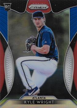 2019 Panini Prizm - Red, White, & Blue #50 Kyle Wright Front