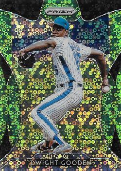 2019 Panini Prizm - Lime Green Donut Circles #213 Dwight Gooden Front