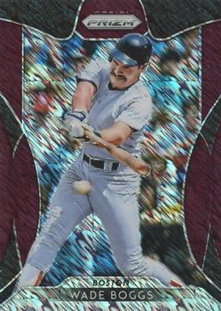 2019 Panini Prizm - Burgundy Shimmer #204 Wade Boggs Front